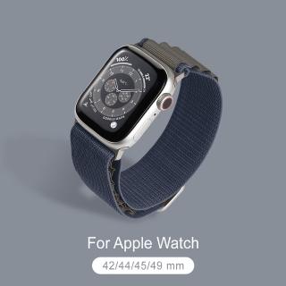 【General】Apple Watch 高山錶帶 蘋果手錶適用 42/44/45/49mm - 灰藍(手錶 錶帶)