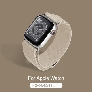 【General】Apple Watch 高山錶帶 蘋果手錶適用 42/44/45/49mm - 星光色(手錶 錶帶)
