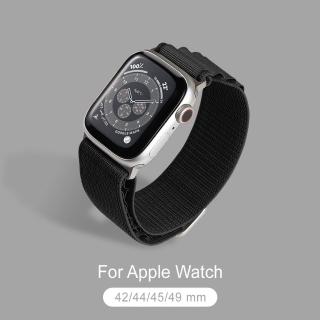 【General】Apple Watch 高山錶帶 蘋果手錶適用 42/44/45/49mm - 經典黑(手錶 錶帶)