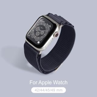【General】Apple Watch 高山錶帶 蘋果手錶適用 42/44/45/49mm - 午夜藍(手錶 錶帶)