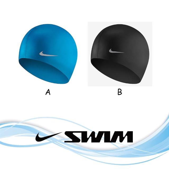 【NIKE 耐吉】SWIM 兒童 矽膠泳帽 共三款(TESS0106-458 TESS0106-001 TESS0106_670)