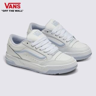 【VANS 官方旗艦】Hylane 男女款白色/粉藍色滑板鞋