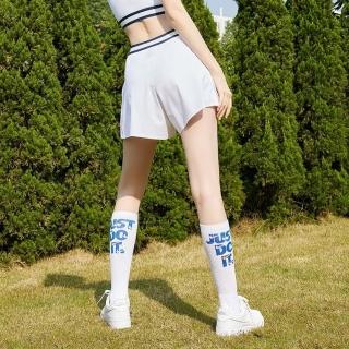 【巴黎精品】瑜珈褲運動短褲(假兩件高腰網球健身女褲子2色v1ay7)