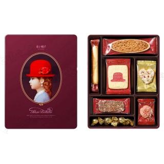 【紅帽子】紫帽禮盒 116.6g(送禮禮盒)2入組-贈提袋
