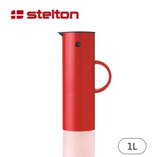 【Stelton】啄木鳥真空保溫壺1L(紅)