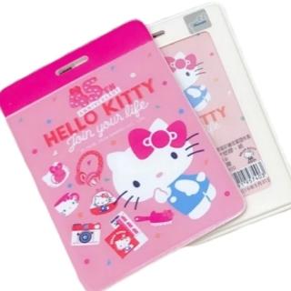 【HELLO KITTY】組合專用 皮質證件套 KT 三麗鷗 SANRIO 悠遊卡套(有小耳掛款 多款隨機出貨 值得珍藏)