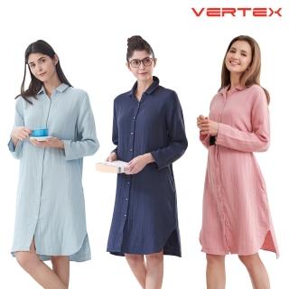 VERTEX日本技術櫻花棉長版罩衫
