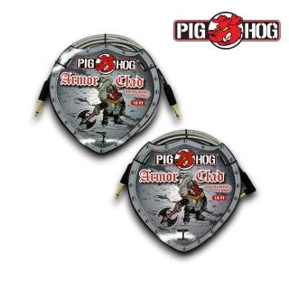 【PIGHOG】終身免費保固 10呎不鏽鋼樂器導線／原廠公司貨 品質保證(吉他導線 貝斯導線 樂器導線 PHAC10)