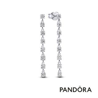 【Pandora官方直營】璀璨寶石吊墜耳環