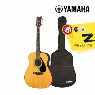 【Yamaha 山葉音樂】F310 民謠木吉他(附贈背帶彈片以及原廠吉他琴袋)