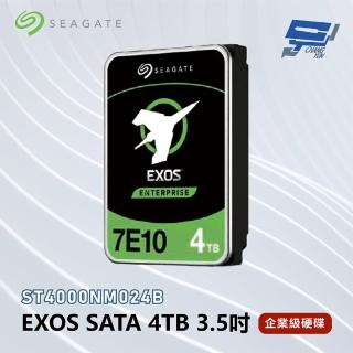 【CHANG YUN 昌運】Seagate希捷 EXOS SATA 4TB 3.5吋 企業級硬碟 ST4000NM024B