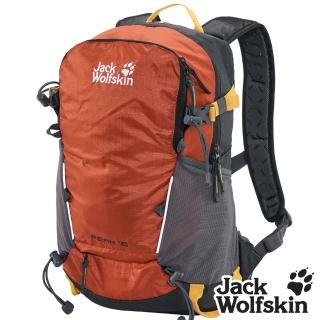 【Jack wolfskin 飛狼】Peak 15L 登山背包 健行背包(磚瓦紅)