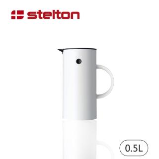 【Stelton】丹麥啄木鳥真空保溫壺-白-500c.c.(北歐家喻戶曉設計品牌)