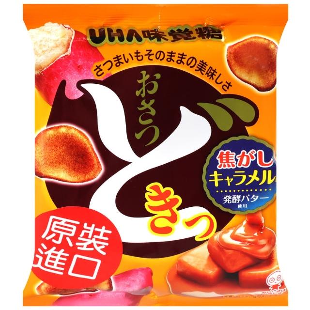【UHA 味覺糖】味覺黃薯片-焦糖風味(60g)