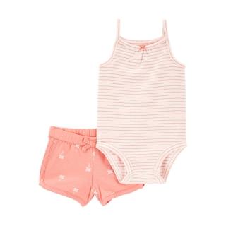 【Carter’s】粉色棕梠樹2件組套裝(原廠公司貨)