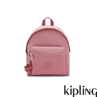 【KIPLING官方旗艦館】粉嫩草莓優格造型簡約後背包-REPOSA