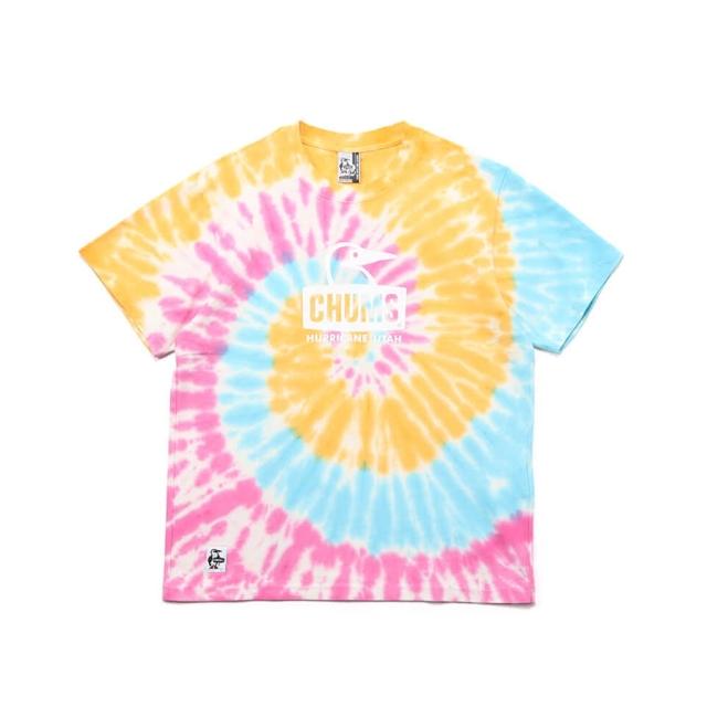 【CHUMS】CHUMS 休閒 Booby Face T-Shirt短袖上衣 Tie-Dye SPR(CH012278Z077)