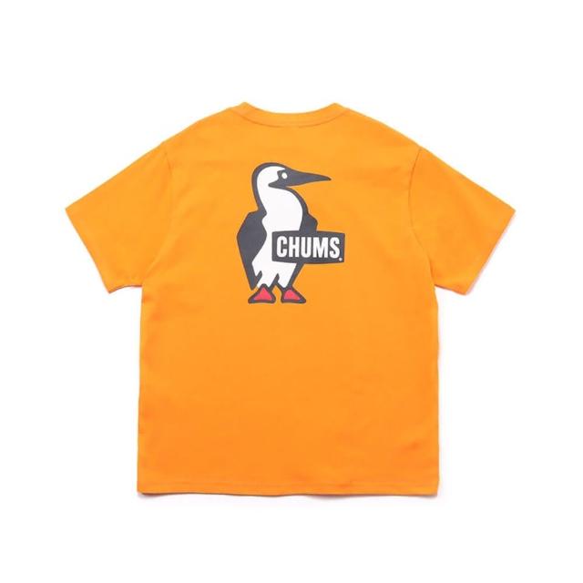 【CHUMS】CHUMS 休閒 Booby Logo T-Shirt短袖上衣  橘色(CH012279D001)