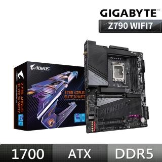 【GIGABYTE 技嘉】Z790 AORUS ELITE X WIFI7 主機板+Intel Core i9-14900KS 處理器(149KS-1組合)