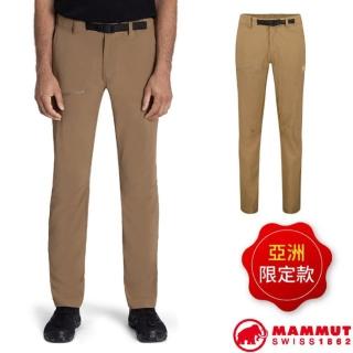 【Mammut 長毛象】男 Aegility Pants AF Men 日系機能舒適防潑水長褲/登山健行(1022-02220-7494 深沙褐)