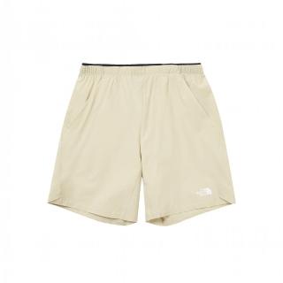 【The North Face】短褲 男款 運動褲 M ZEPHYR PULL-ON SHORT 米白 NF0A87W53X4