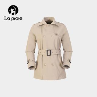 【La proie 萊博瑞】女款防潑水旅行風衣(栗鼠棕-CF1772005)