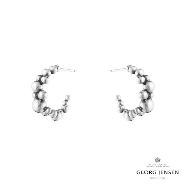 【Georg Jensen 官方旗艦店】MOONLIGHT GRAPES 開口式耳環(純銀 耳環)