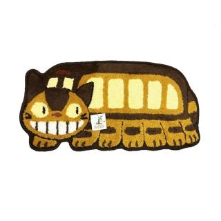 【小樽漁場】吉卜力龍貓巴士 止滑造型地墊(日本正版 止滑地毯 龍貓 造型地毯)