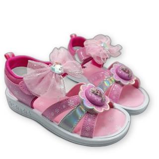 【Disney 迪士尼】台灣製冰雪奇緣電燈涼鞋(迪士尼 卡通童鞋 童鞋)