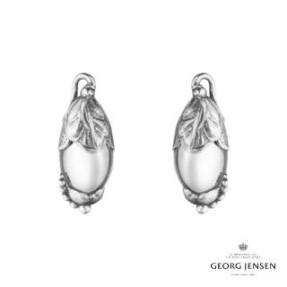【Georg Jensen 官方旗艦店】2024 HERITAGE 夾式耳環(純銀 銀球 耳環)