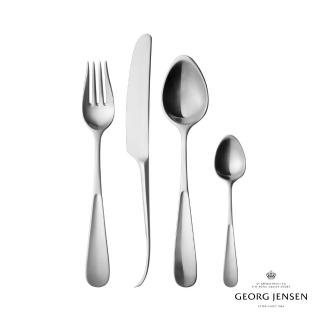 【Georg Jensen 官方旗艦店】VIVIANNA 餐具十六件組(霧面不銹鋼)