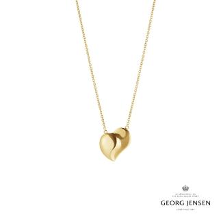 【Georg Jensen 官方旗艦店】HEARTS 18K黃金項(喬治傑生之心)