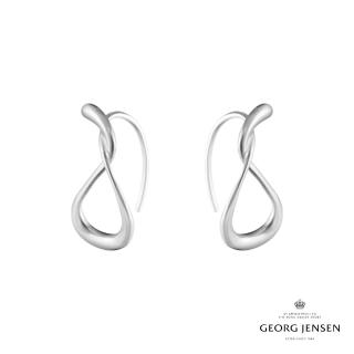 【Georg Jensen 官方旗艦店】MERCY 箍圈式耳環 小號(純銀 耳環)