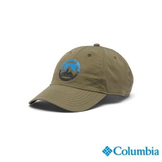 【Columbia 哥倫比亞 官方旗艦】中性-Spring CanyonUPF50防潑棒球帽軍-綠色(UCU71600AG/IS)