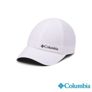【Columbia 哥倫比亞】中性-Silver RidgeUPF50防潑快排棒球帽-白色(UCU01290WT/IS)