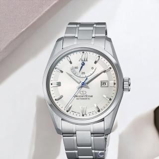【ORIENT 東方錶】STAR 東方之星 CLASSIC系列 動力儲存 機械錶 鋼帶款 手錶 藍寶石(RE-AU0006S)