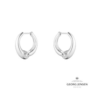 【Georg Jensen 官方旗艦店】REFLECT 耳環 大號(純銀 耳環)