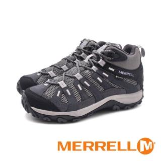 【MERRELL】女 ALVERSTONE 2 MID GORE-TEX 防水中筒經典越野登山鞋(深灰)