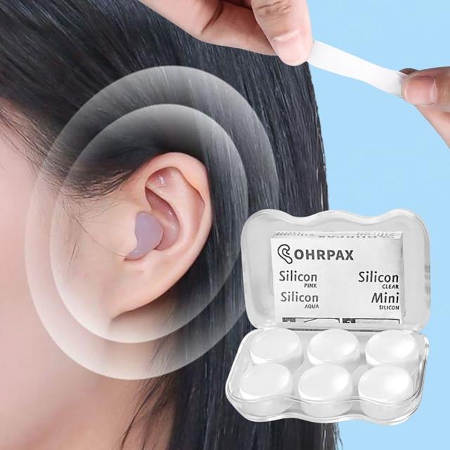 【JOHN HOUSE】透明矽膠耳塞 可塑形 不漲痛 隔音降噪(耳塞)