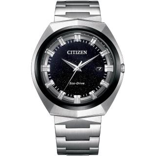 【CITIZEN 星辰】GENTS 無際星輝限定款 光動能手錶-42.5mm 母親節 禮物(BN1014-55E)