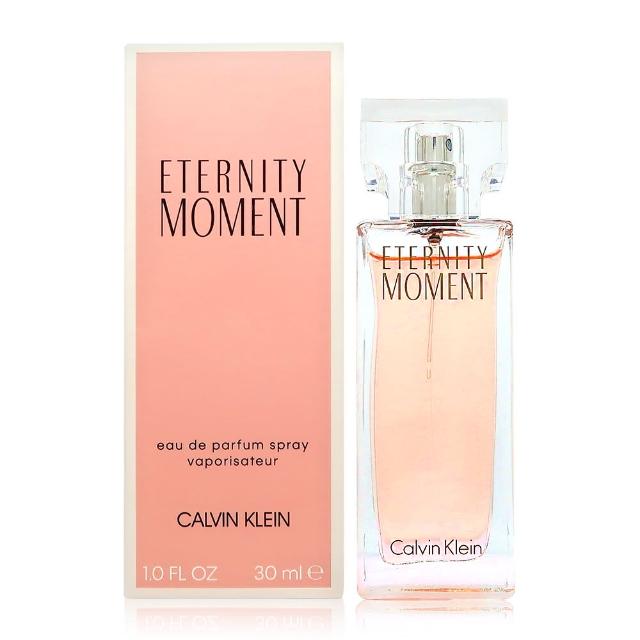 【Calvin Klein 凱文克萊】CK Eternity Moment 永恆時刻女性淡香精 EDP 30ml(平行輸入)