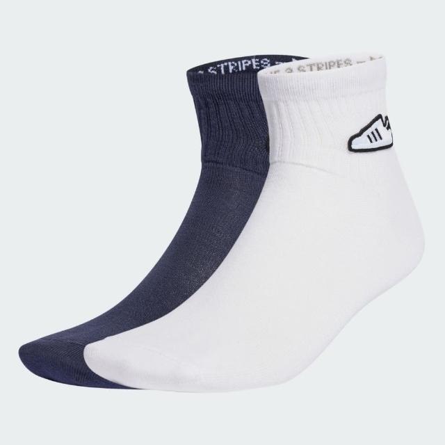 【adidas 官方旗艦】腳踝襪 2 雙入 男/女 - Originals IU2690