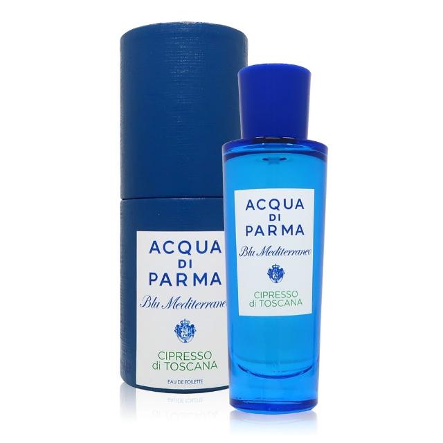 【Acqua Di Parma】藍色地中海系列 Cipresso di Toscana 托斯卡納柏樹淡香水 EDT 30ml(平行輸入)