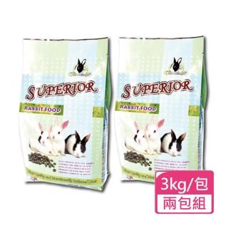 【Pet Village 魔法村】特級機能兔子主食 3kg/包；兩包組(全齡兔飼料 兔主食 機能飼料)