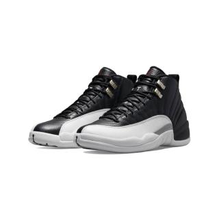 【NIKE 耐吉】Air Jordan 12 黑白銀扣 季後賽 AJ12 CT8013-006(男鞋 籃球鞋 運動鞋 復古)