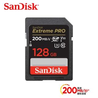 【SanDisk 晟碟】Extreme Pro SDXC UHS-I 128GB 記憶卡