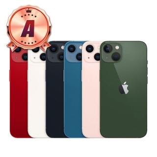 【Apple】A級福利品 iPhone 13 Mini 128G 5.4吋(贈保護組+口袋行動電源+手機掛繩)
