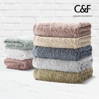 【C&F 香研所】葡萄牙有機棉毛巾-歐洲五星級飯店御用(40x75cm)