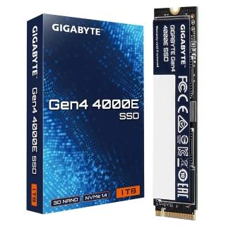 【GIGABYTE 技嘉】Gen4 4000E SSD 1TB(G440E1TB)