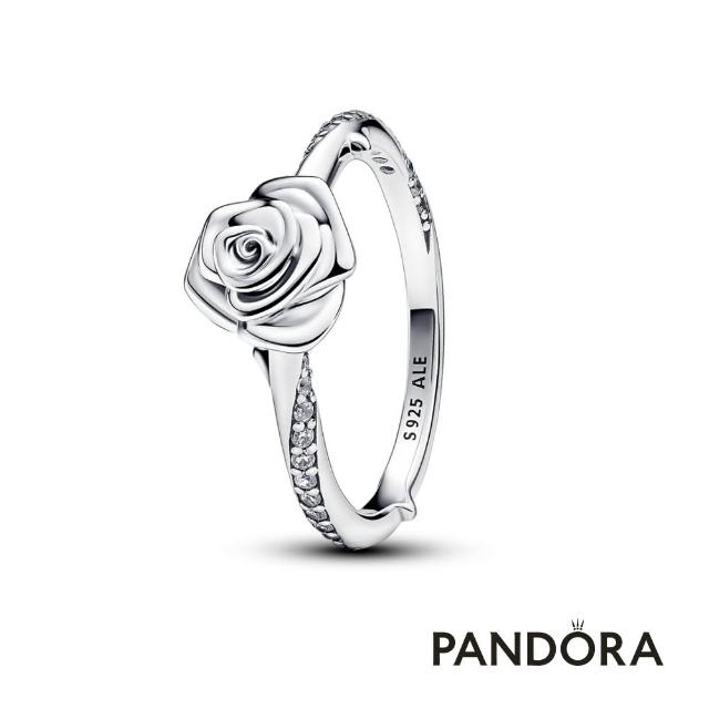 【Pandora 官方直營】繾綣玫瑰戒指